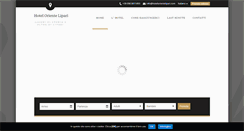 Desktop Screenshot of hotelorientelipari.com